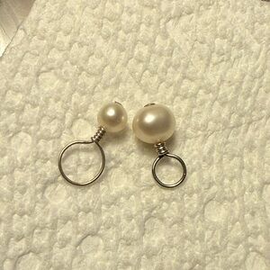 Origami Owl Pearl Tag